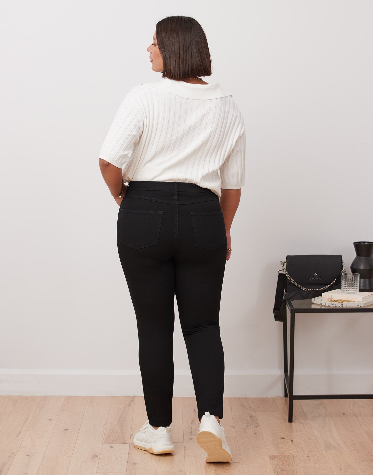 JEANS RACHEL COUPE ÉTROITE / BLACK SILENCE