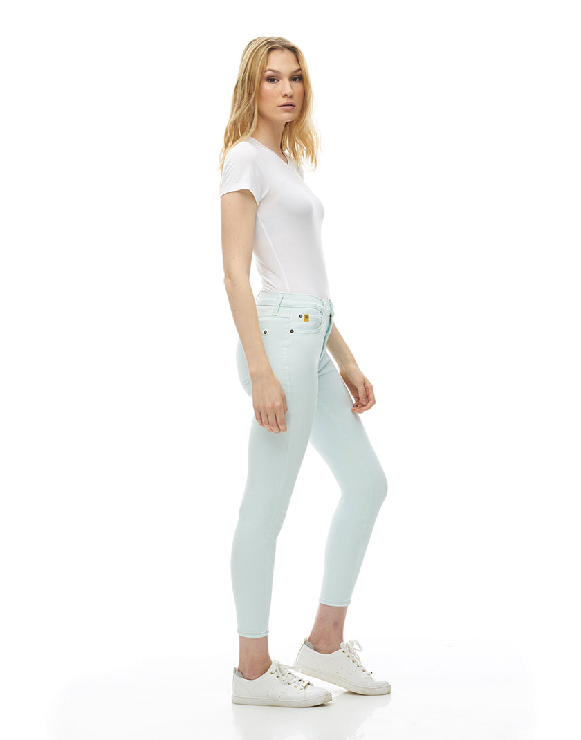 JEANS RACHEL COUPE ÉTROITE / LYS