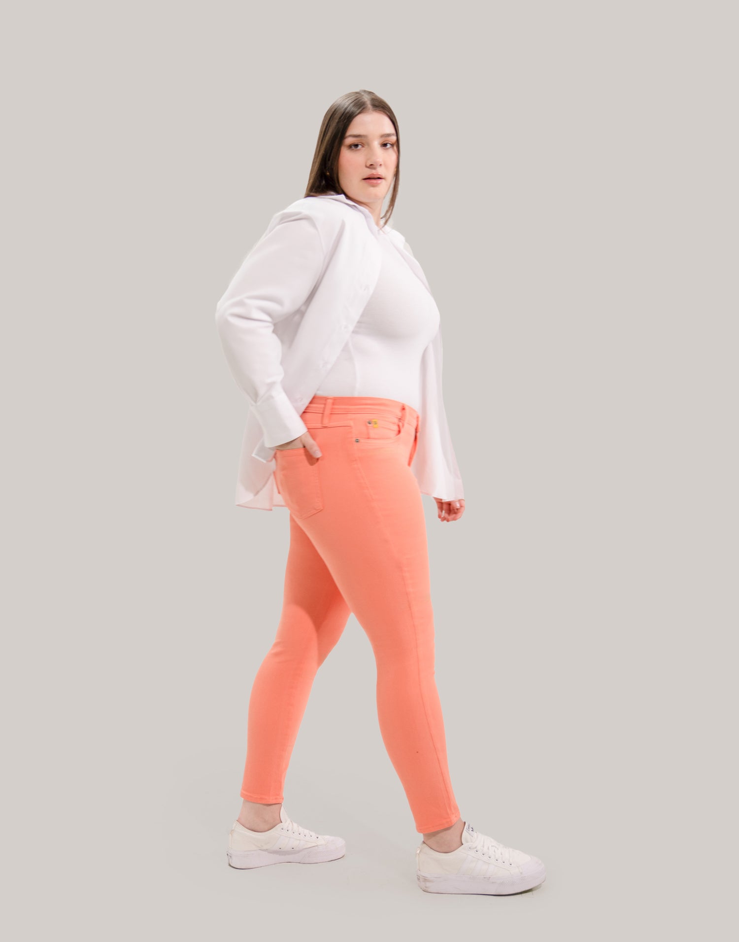 JEANS RACHEL COUPE ÉTROITE / MAGNOLIA