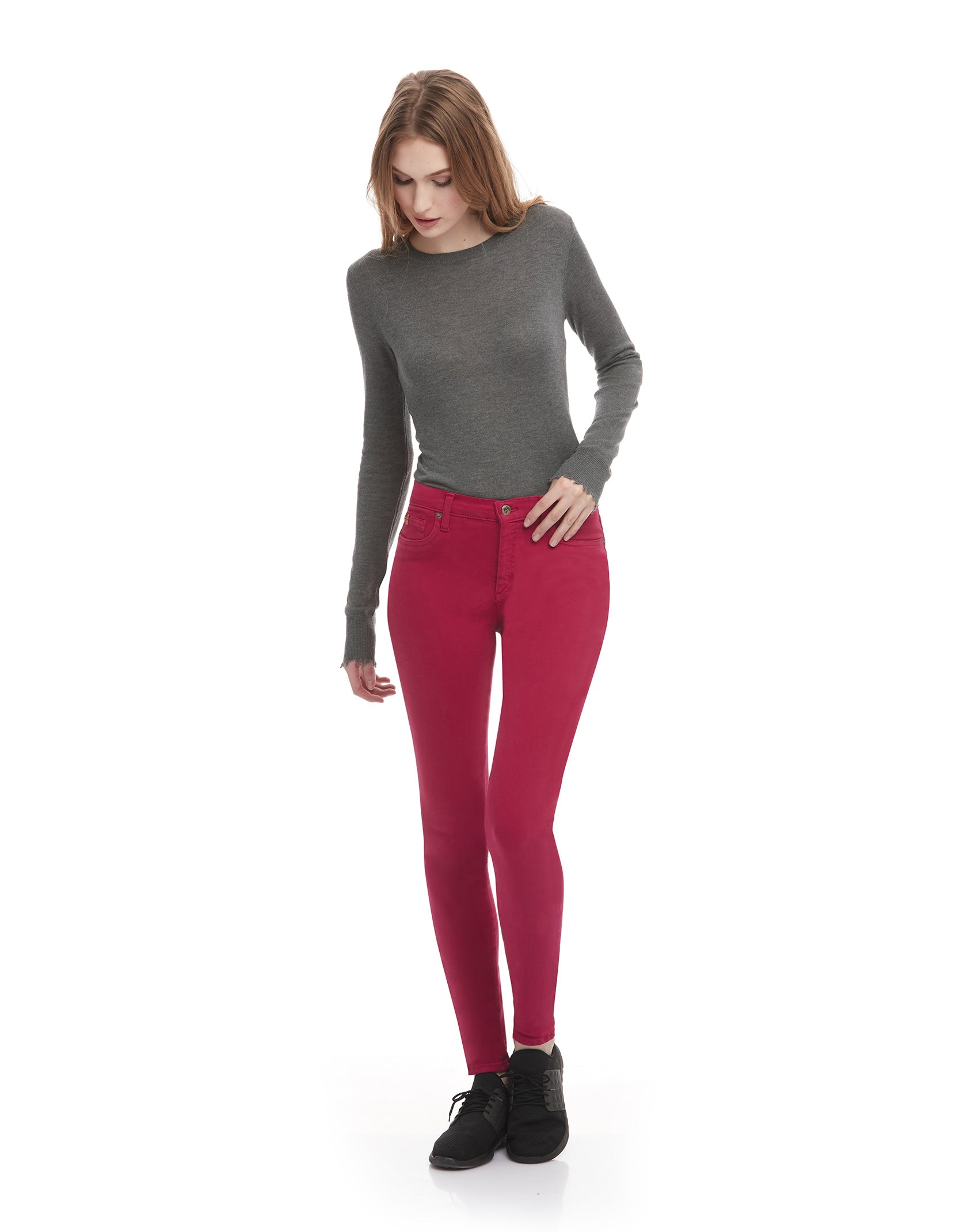 JEANS RACHEL COUPE ÉTROITE / PERSIAN RED