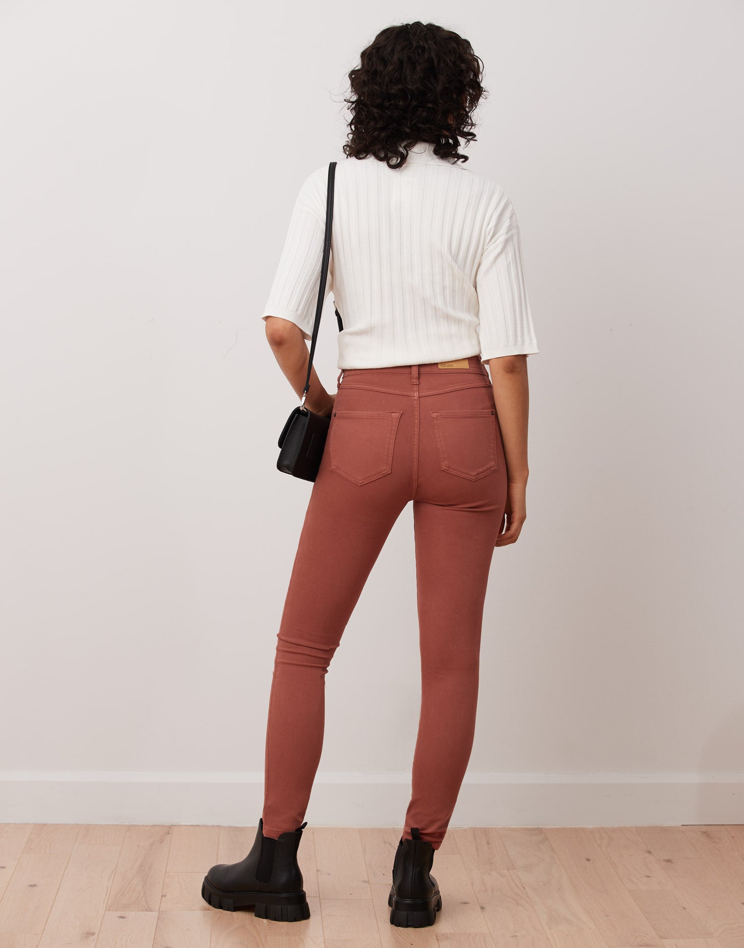 JEANS RACHEL COUPE ÉTROITE / MARSALA