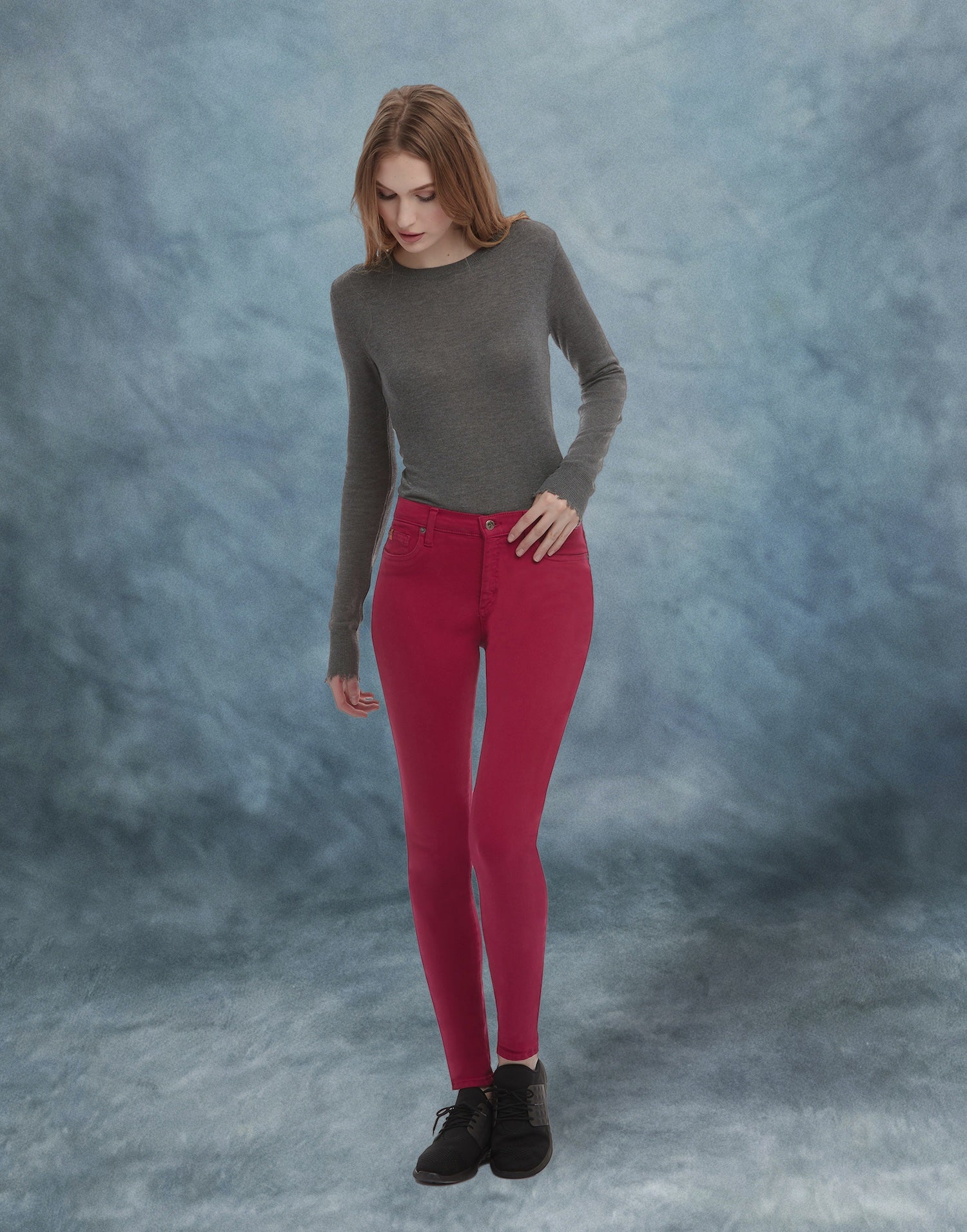 JEANS RACHEL COUPE ÉTROITE / PERSIAN RED