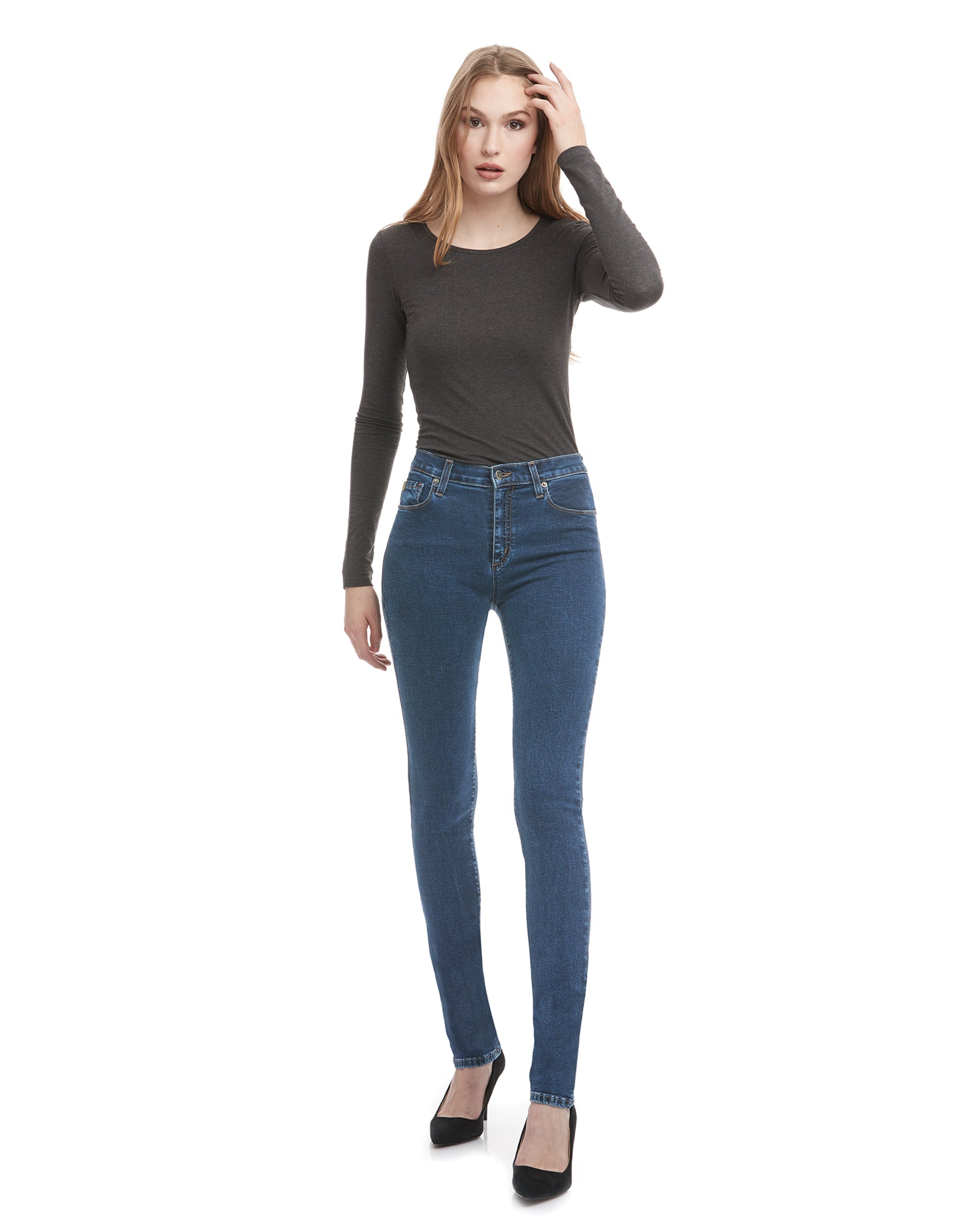 JEANS CHLOÉ COUPE DROITE / DOMINIQUE