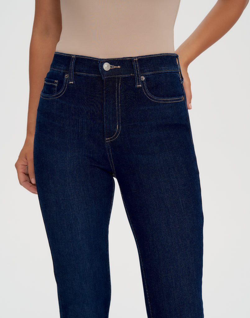 jeans coupe étroite indigo foncé