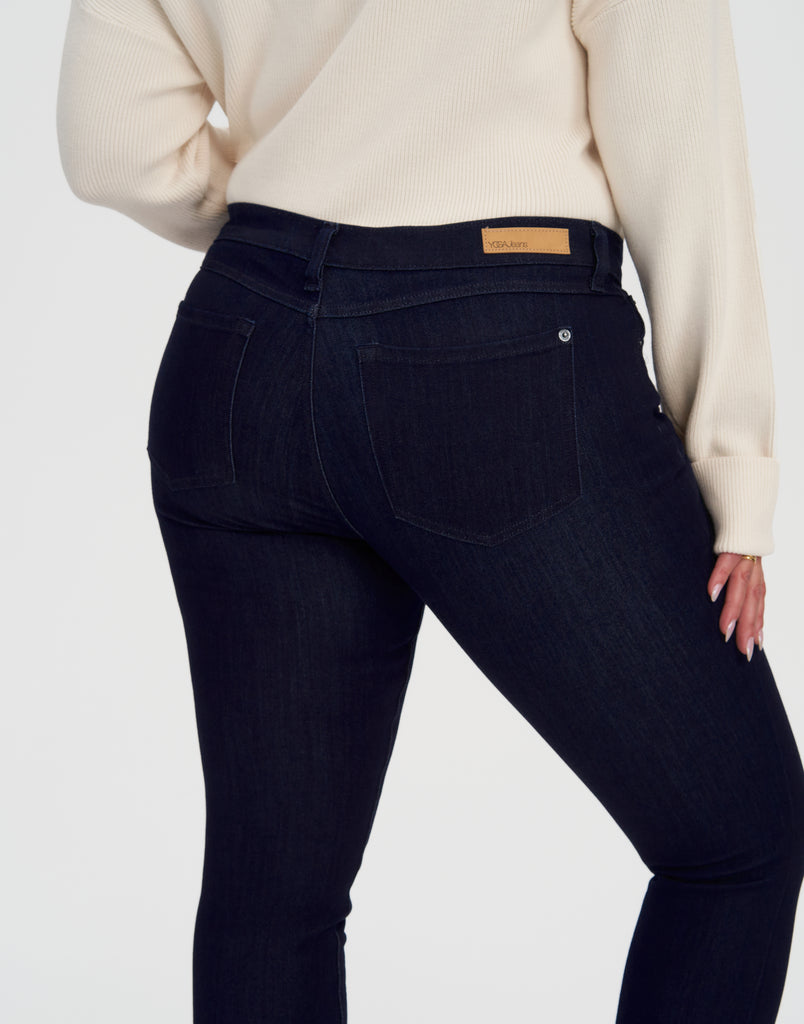 jeans coupe étroite indigo foncé