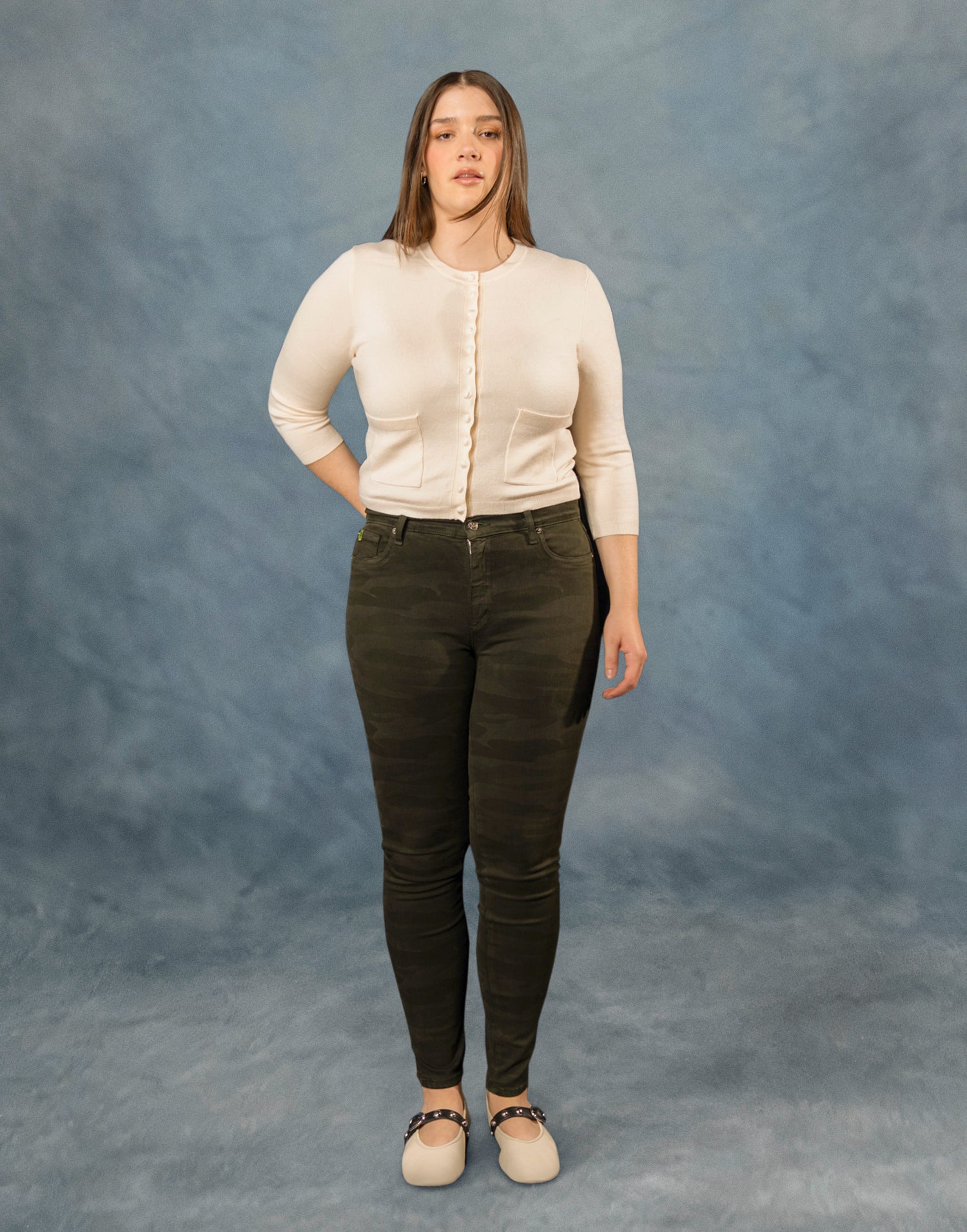 JEANS RACHEL COUPE ÉTROITE / TRUE CAMO