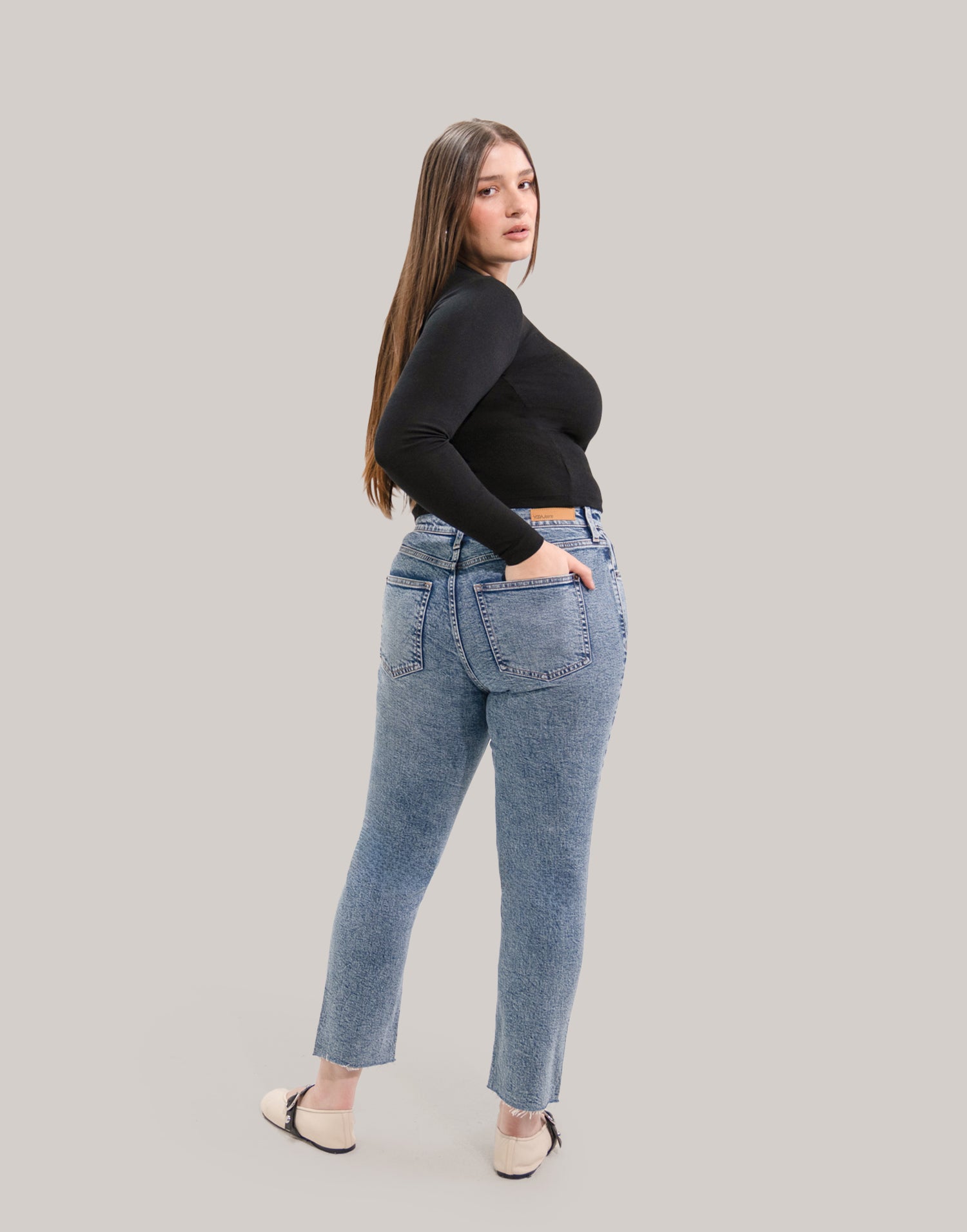 JEANS EMILY COUPE AJUSTÉE / VOGUE