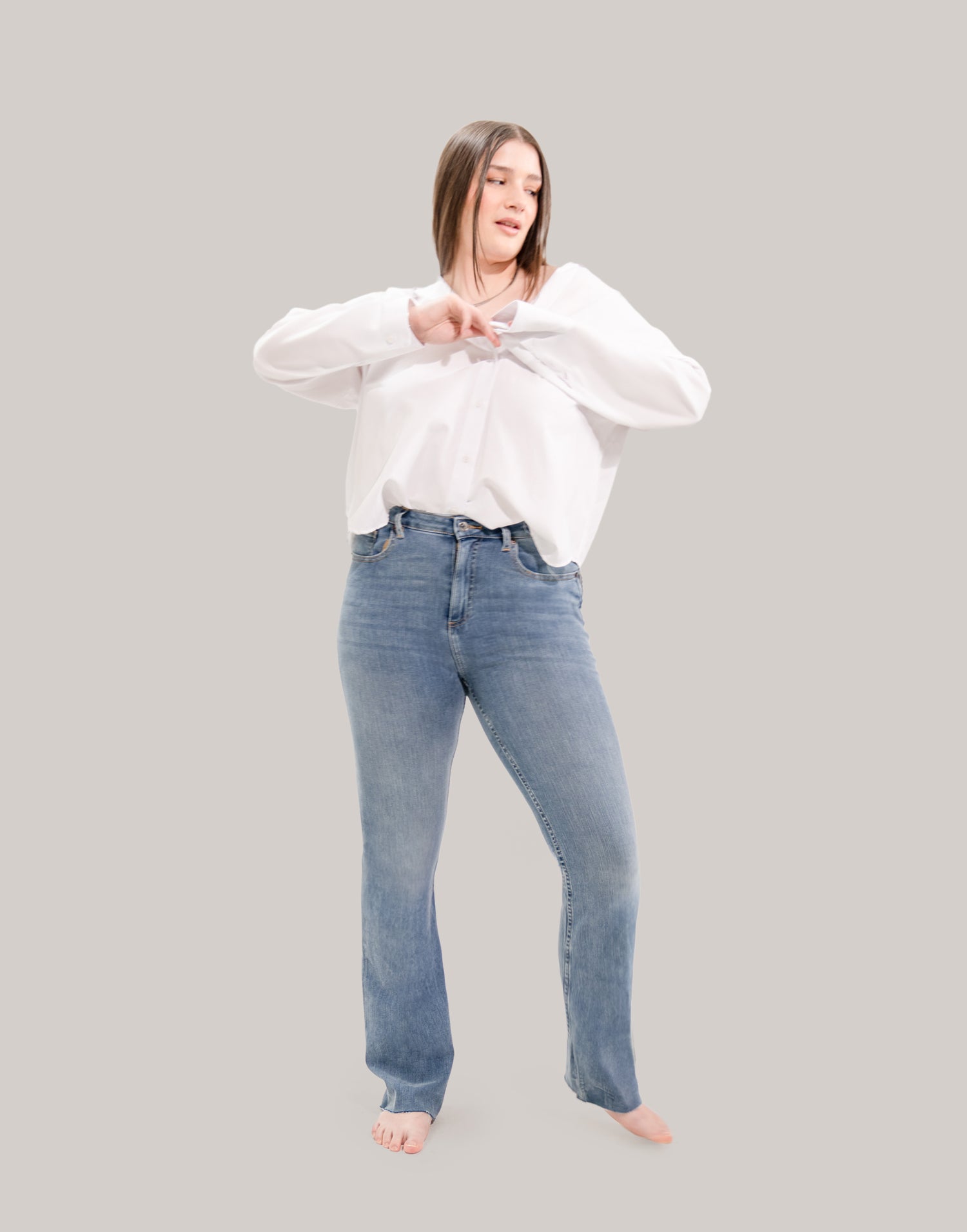 JEANS ALEX COUPE ÉVASÉE / ZOLA