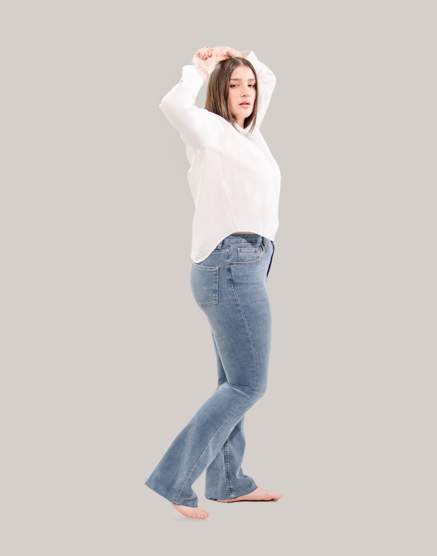 JEANS ALEX COUPE ÉVASÉE / ZOLA