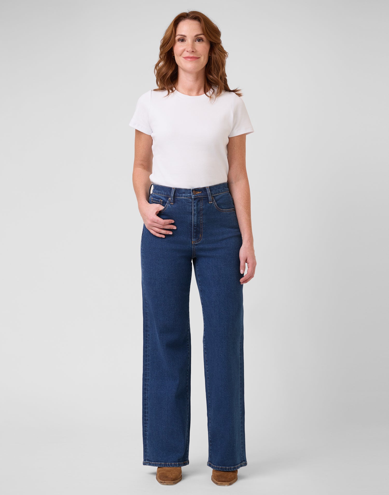 JEANS LILY COUPE TRÈS ÉVASÉE / HERITAGE BLUE