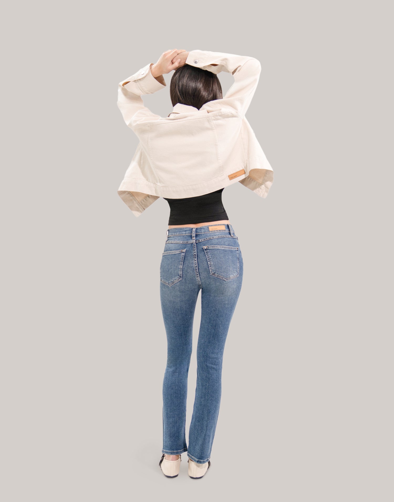JEANS EMILY COUPE AJUSTÉE / RAINDROP