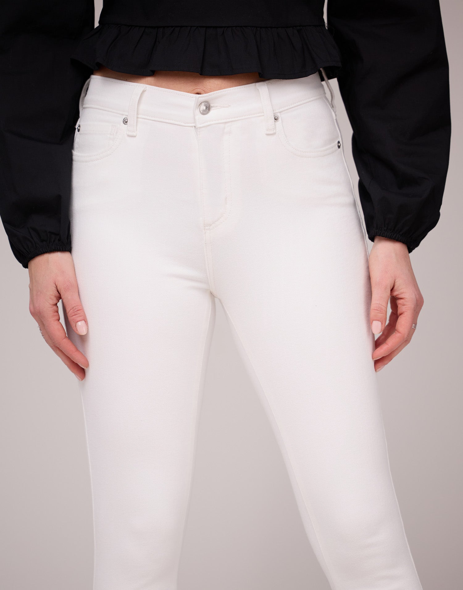 JEANS RACHEL COUPE ÉTROITE / WHITE SHELL