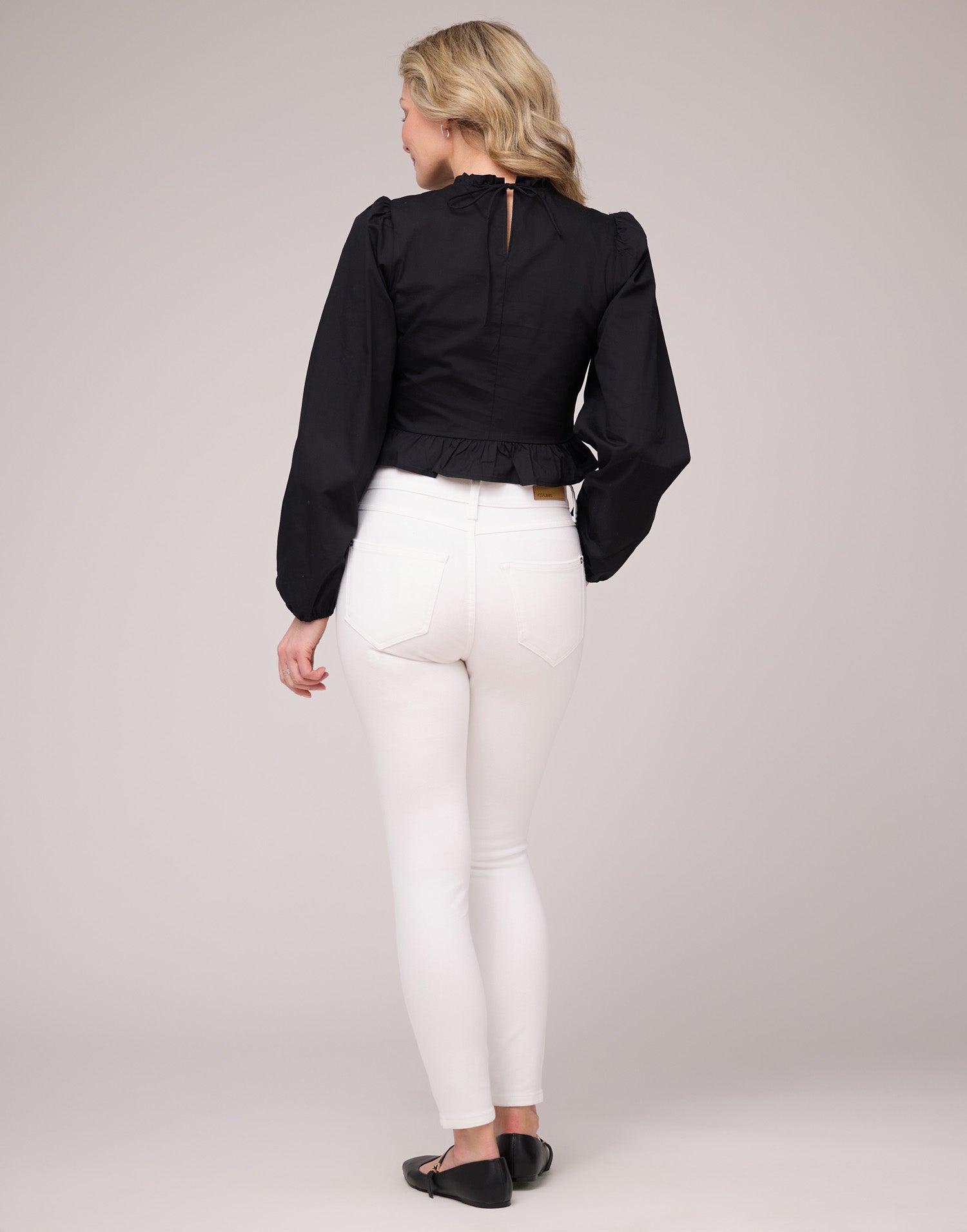 JEANS RACHEL COUPE ÉTROITE / WHITE SHELL