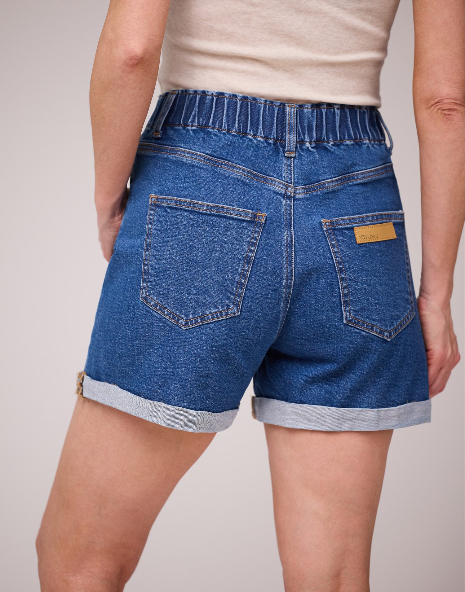 SHORT EN DENIM / ISLAND BLUE