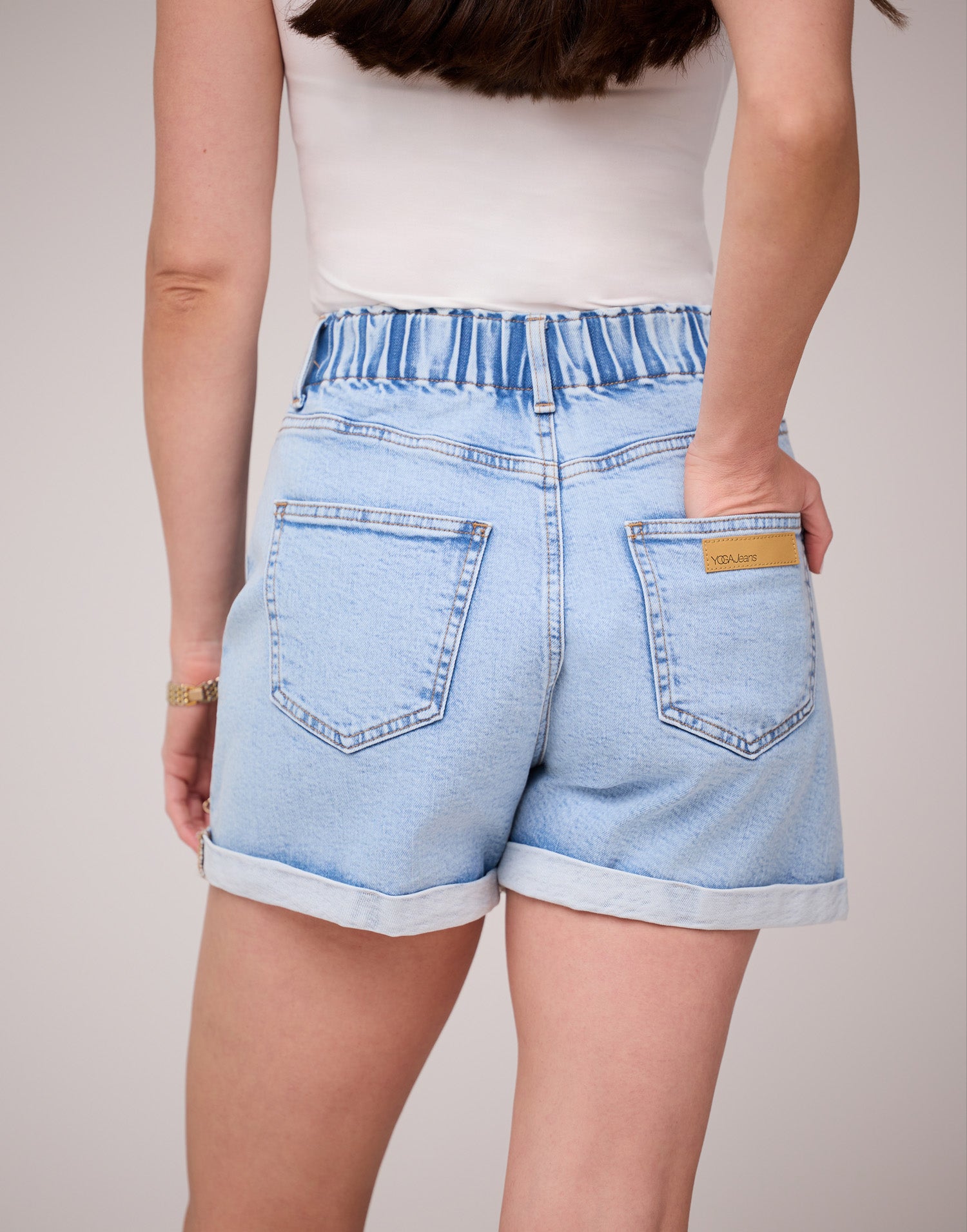 SHORT EN DENIM / SUNNY SKY