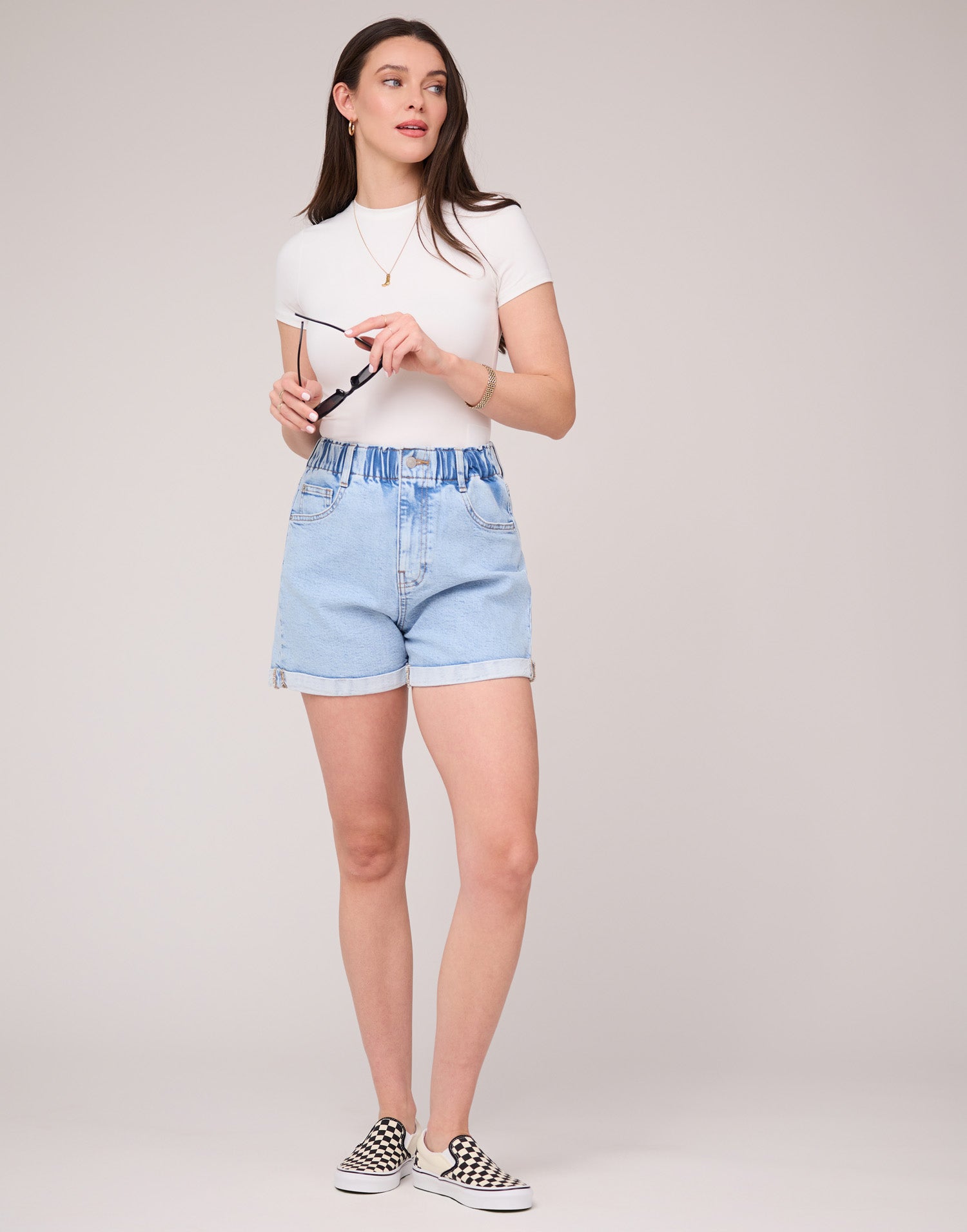 SHORT EN DENIM / SUNNY SKY