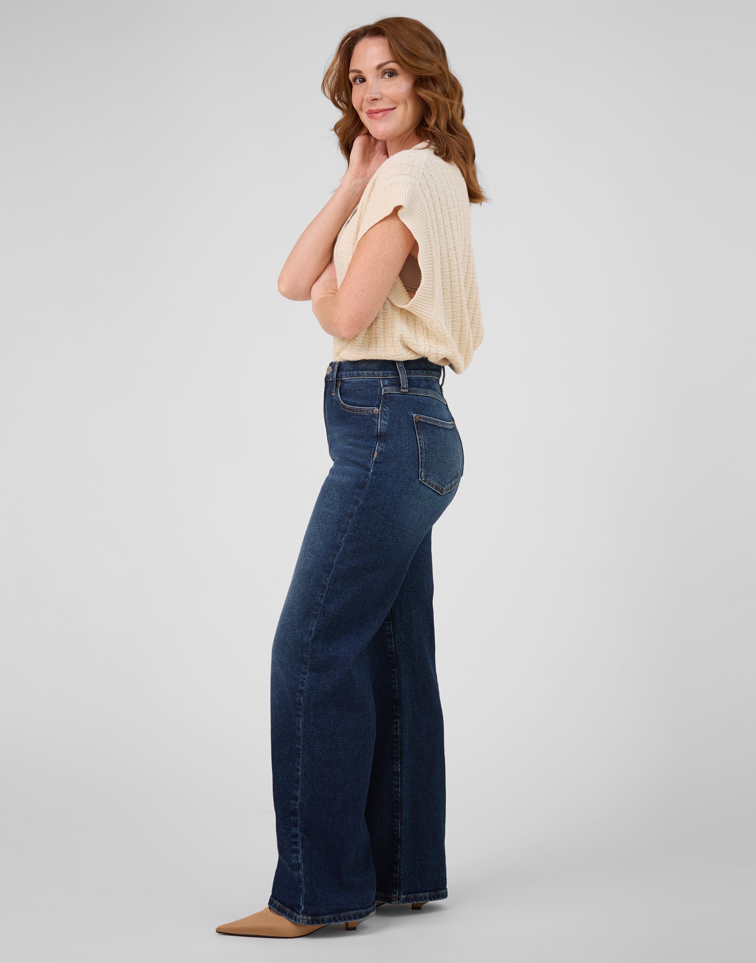JEANS LILY COUPE TRÈS ÉVASÉE / LISBON