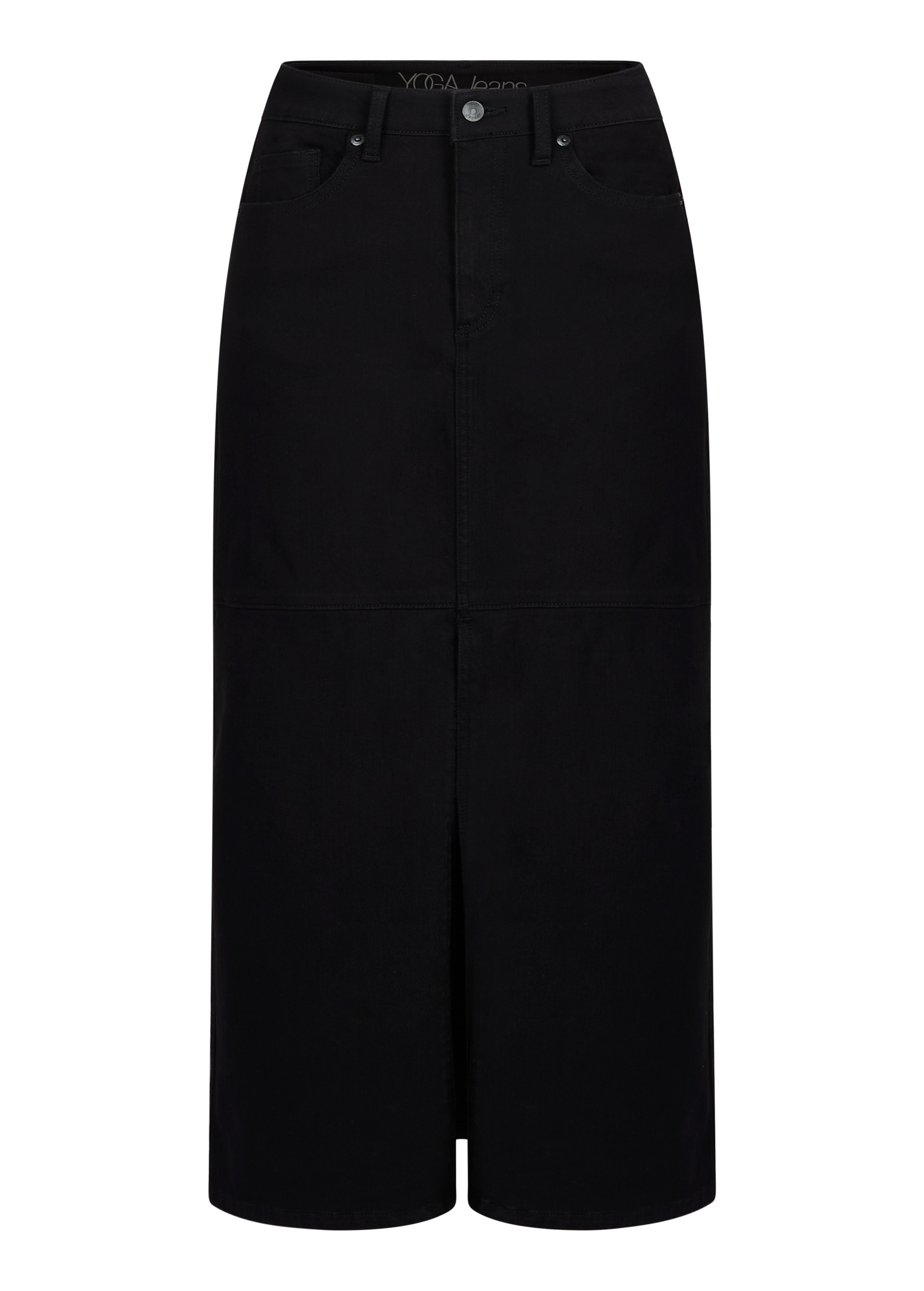 JUPE EN DENIM / NOIR