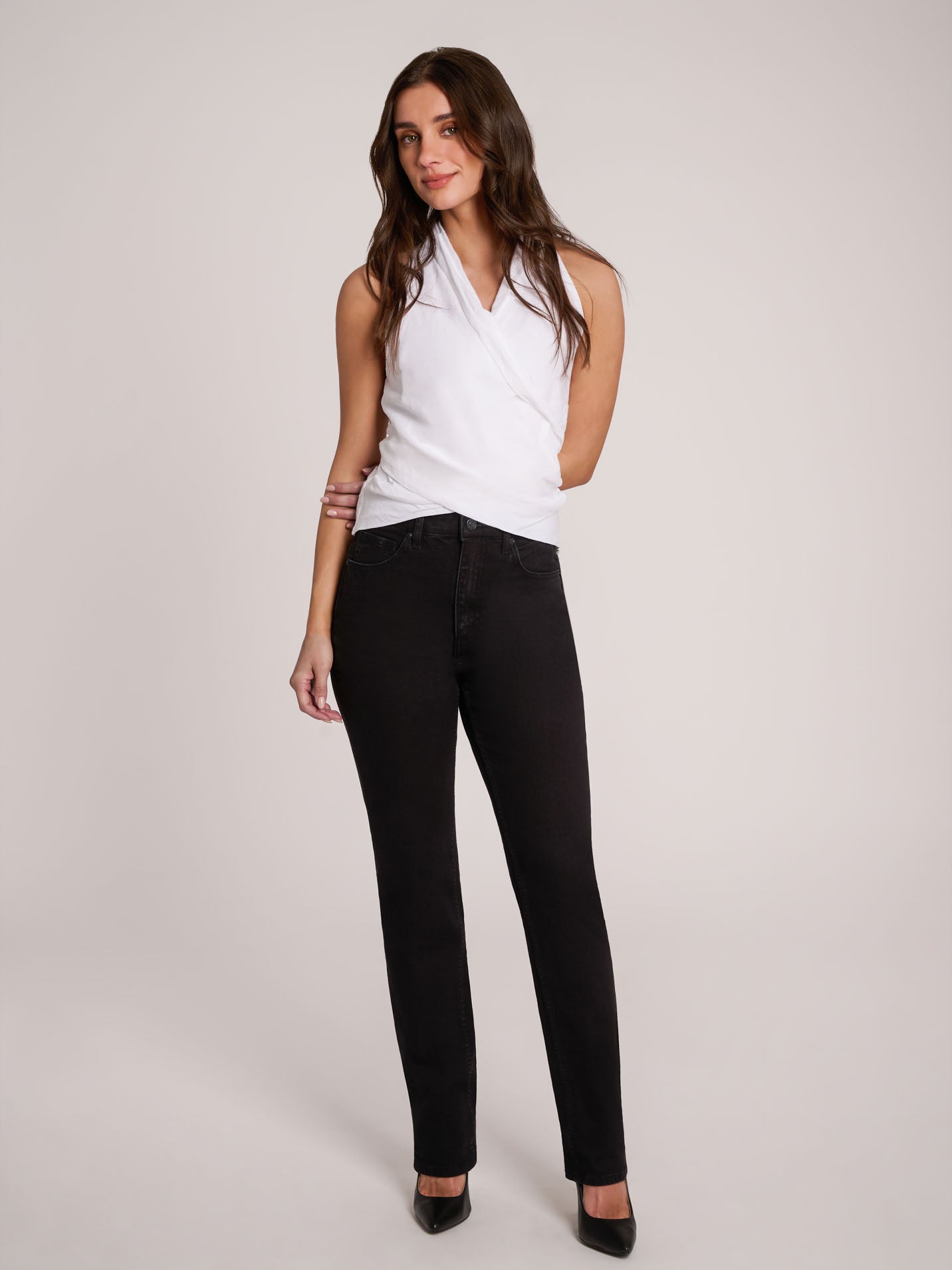JEANS EMILY COUPE AJUSTÉE / BLACK