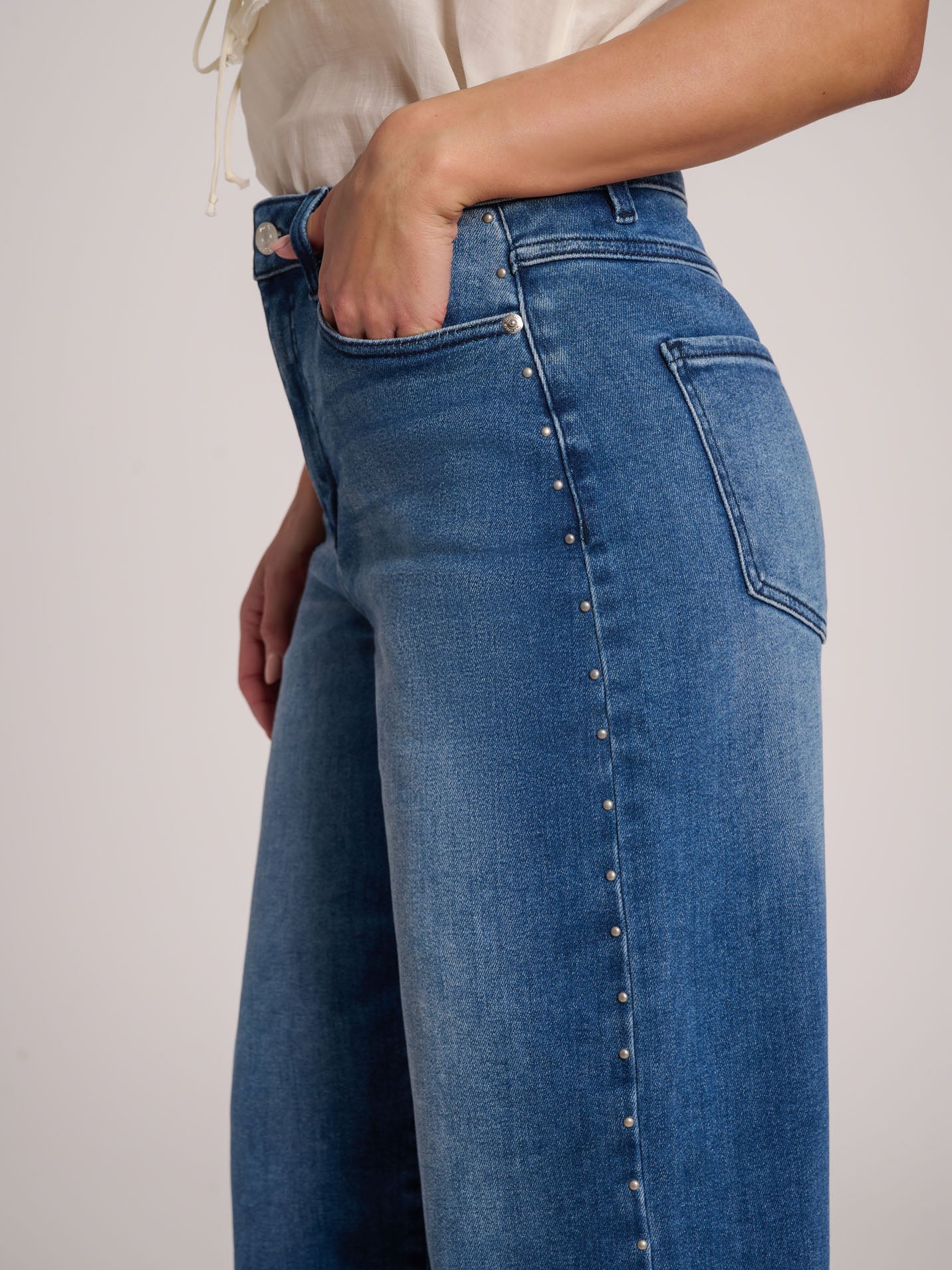 JEANS LILY COUPE TRÈS ÉVASÉE / BLUE DIDDLEY