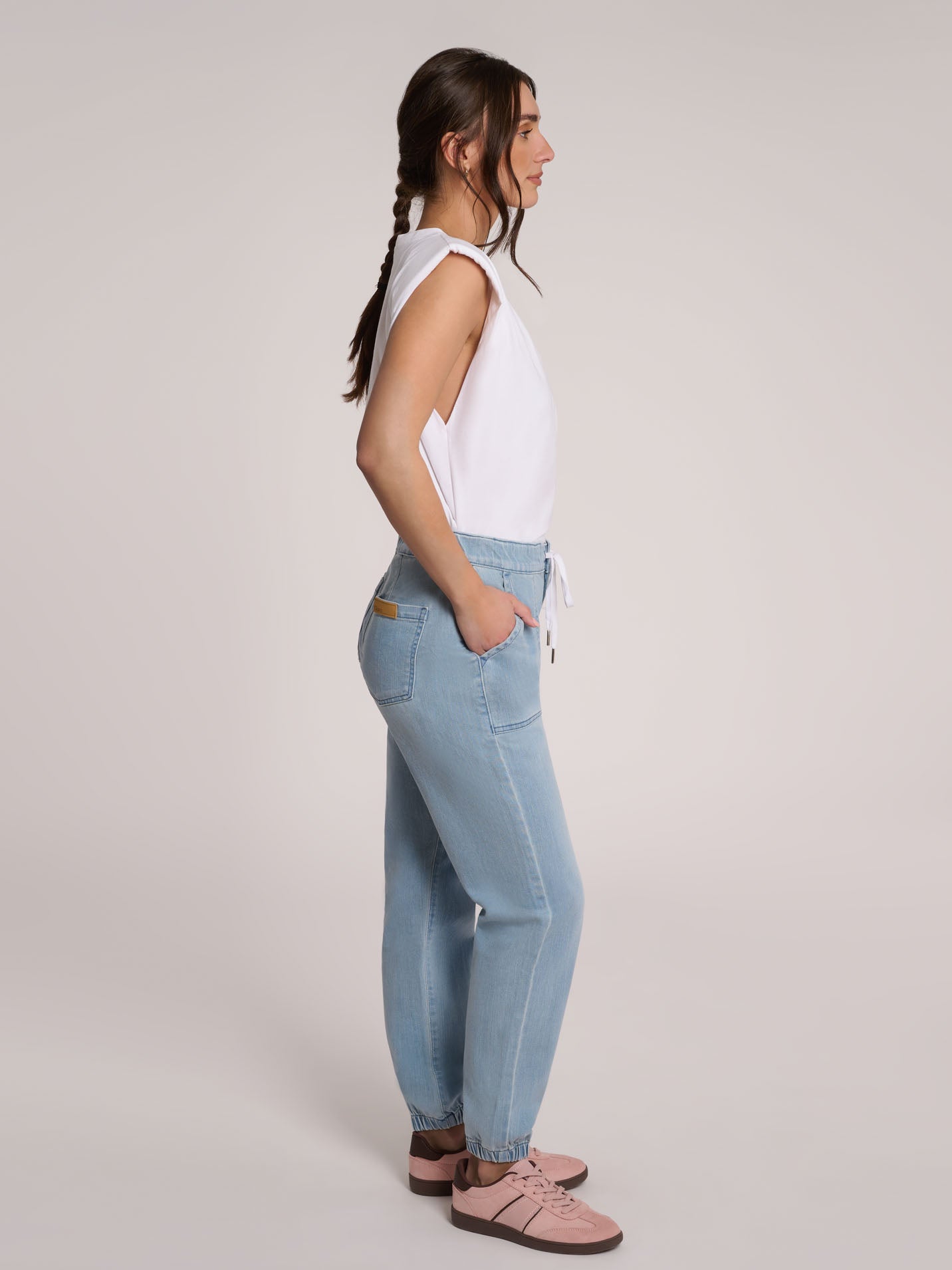 JEANS MALIA COUPE DÉCONTRACTÉE / LIGHT SKY