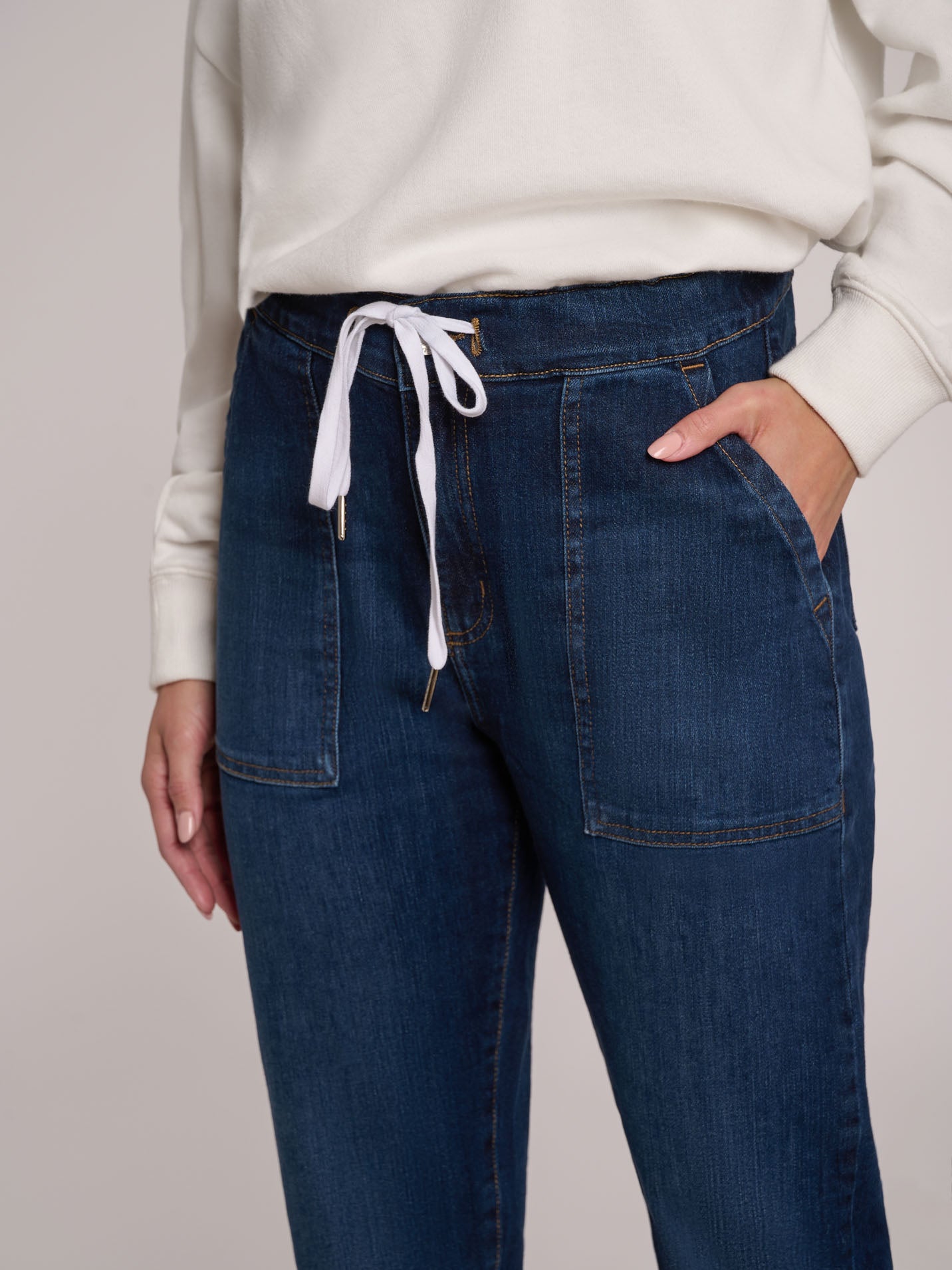 JEANS MALIA COUPE DÉCONTRACTÉE / WINDY BLUE