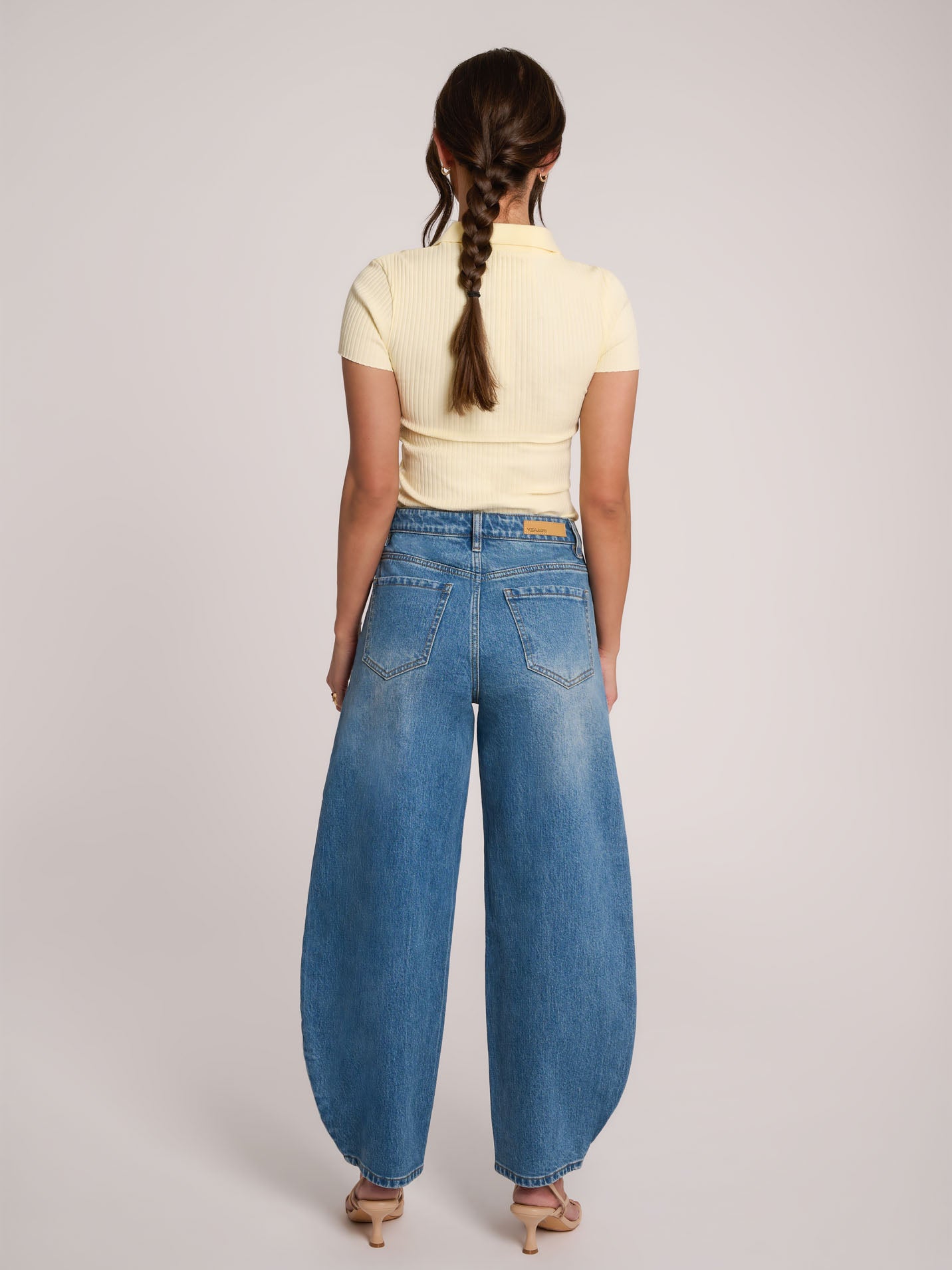 JEANS MALIA COUPE DÉCONTRACTÉE / BLUE STEM