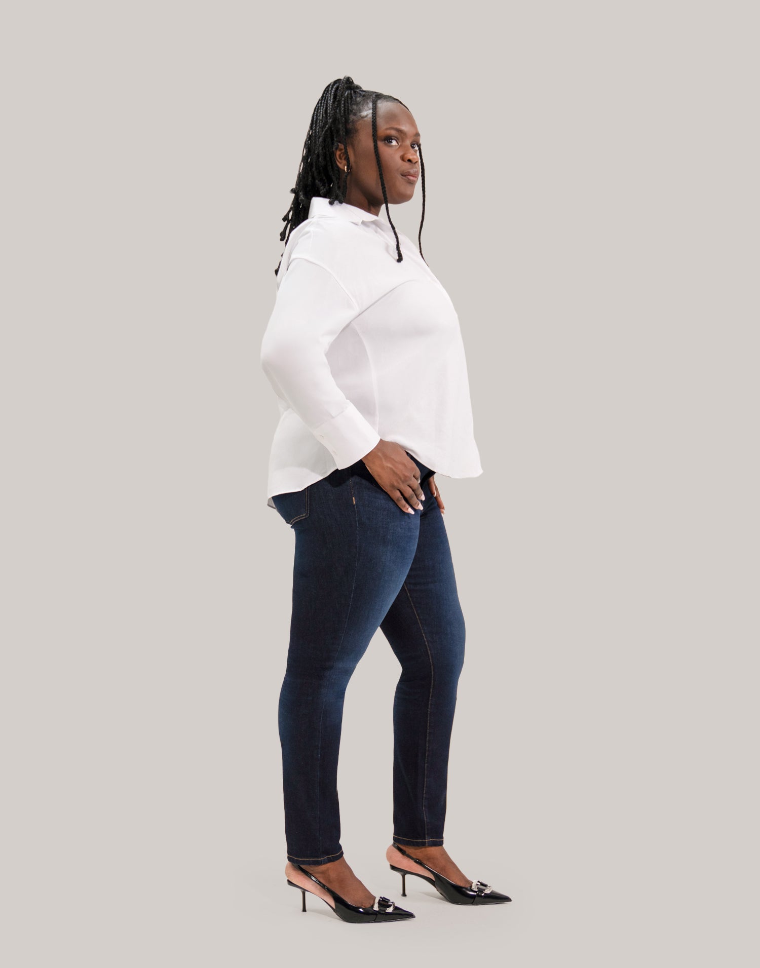 JEANS RACHEL COUPE ÉTROITE / TWIGGY