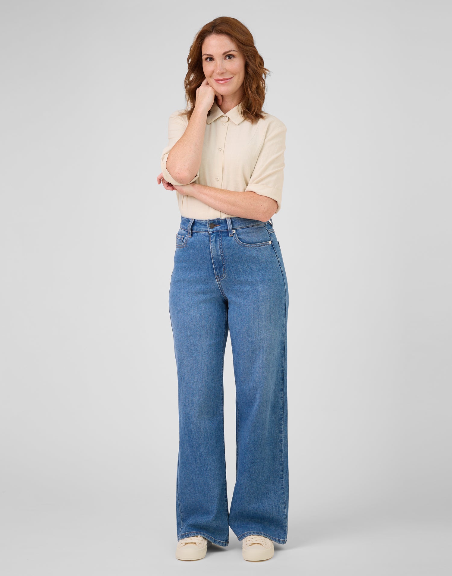 JEANS LILY COUPE TRÈS ÉVASÉE / RIO