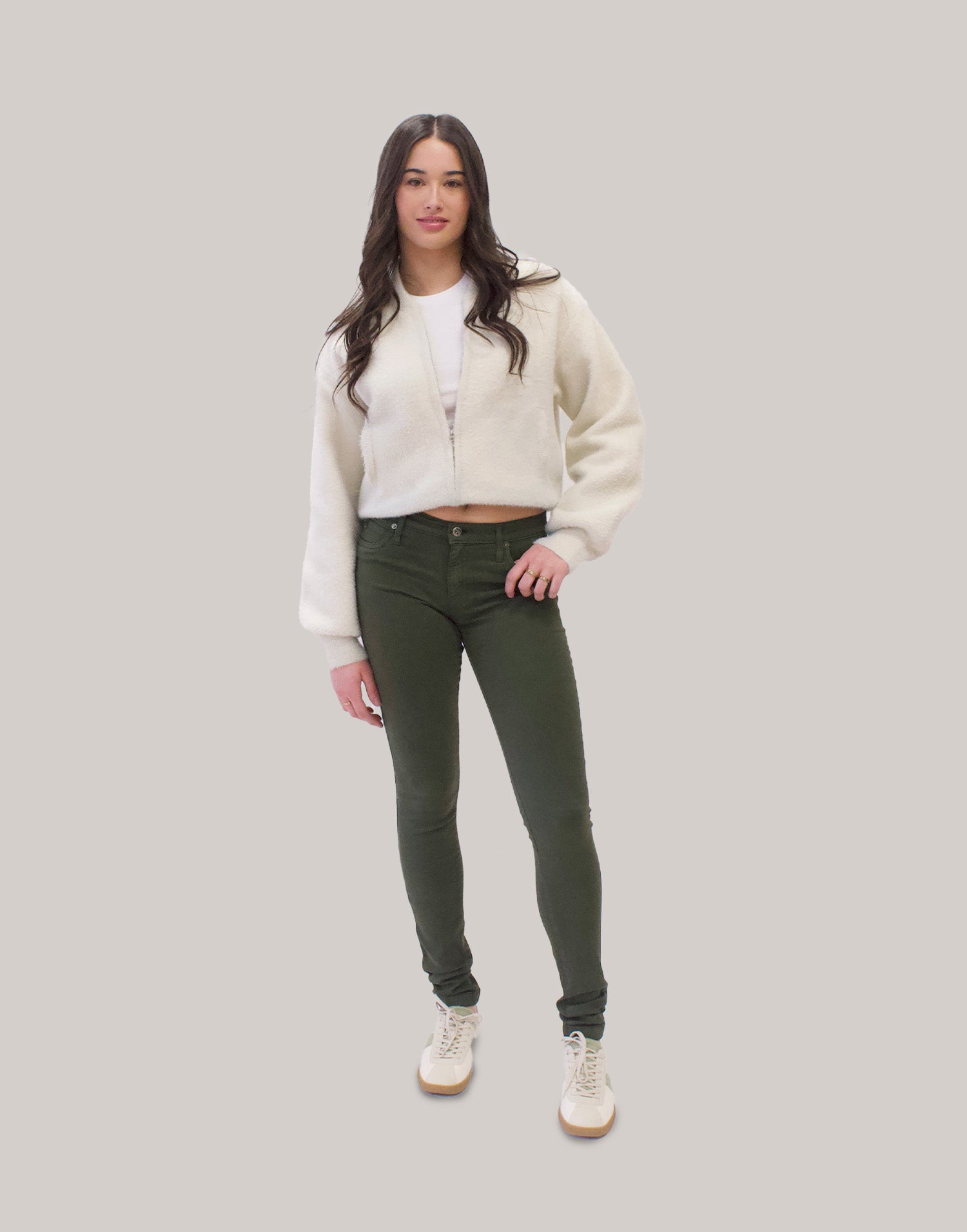 JEANS RACHEL COUPE ÉTROITE / EVERGREEN