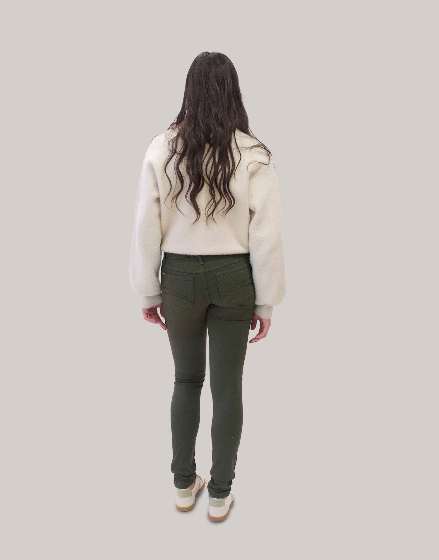 JEANS RACHEL COUPE ÉTROITE / EVERGREEN