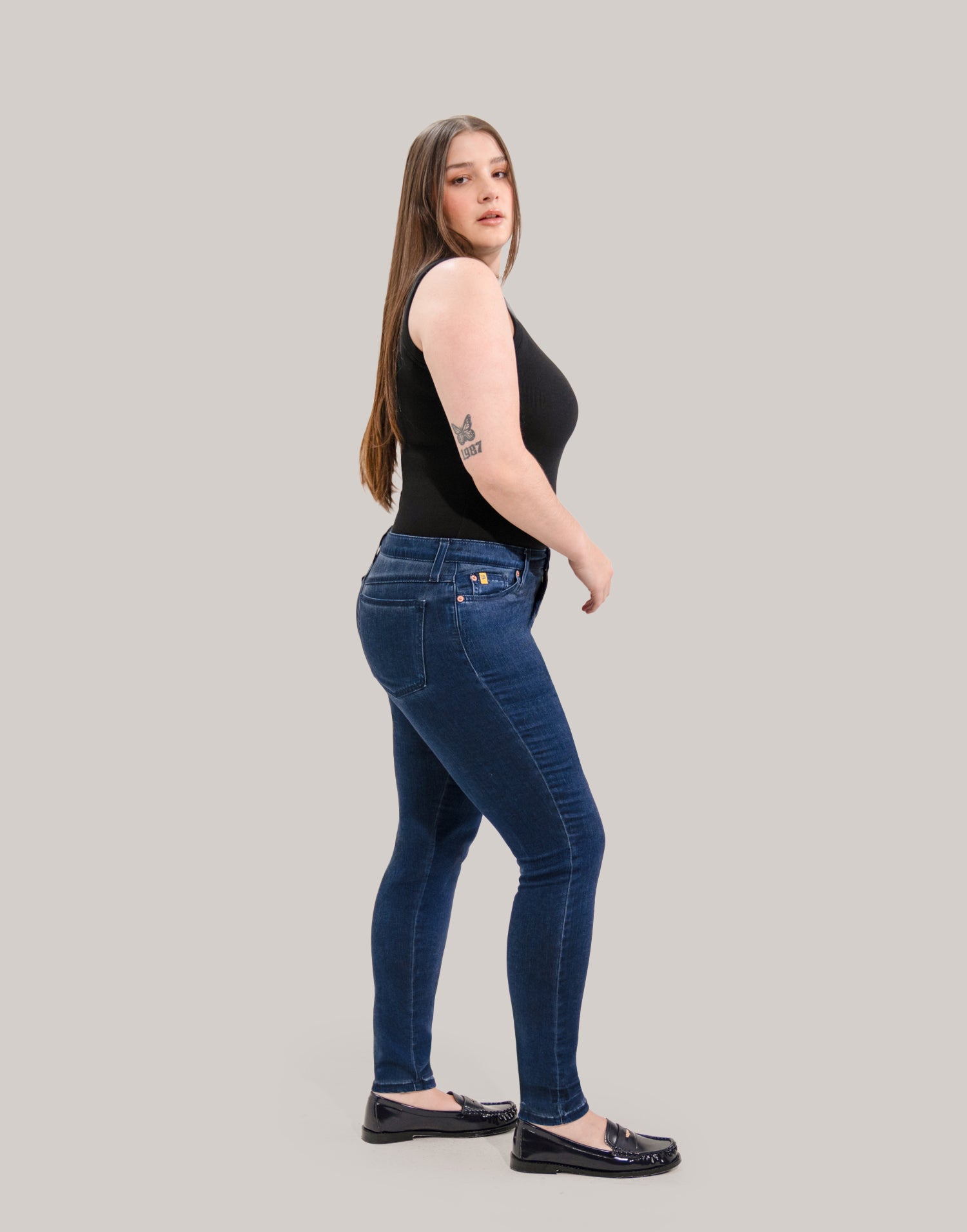 JEANS RACHEL COUPE ÉTROITE / PANAMA