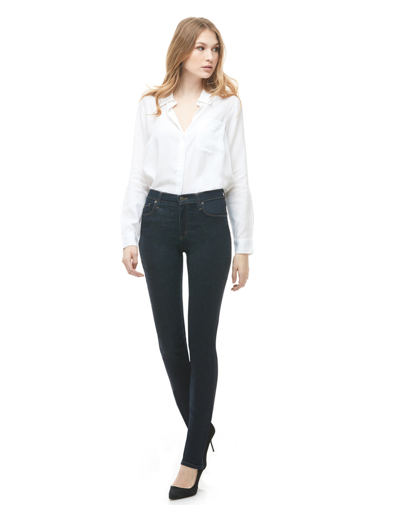 JEANS CHLOÉ COUPE DROITE / TAILLE CLASSIQUE / Vertigo