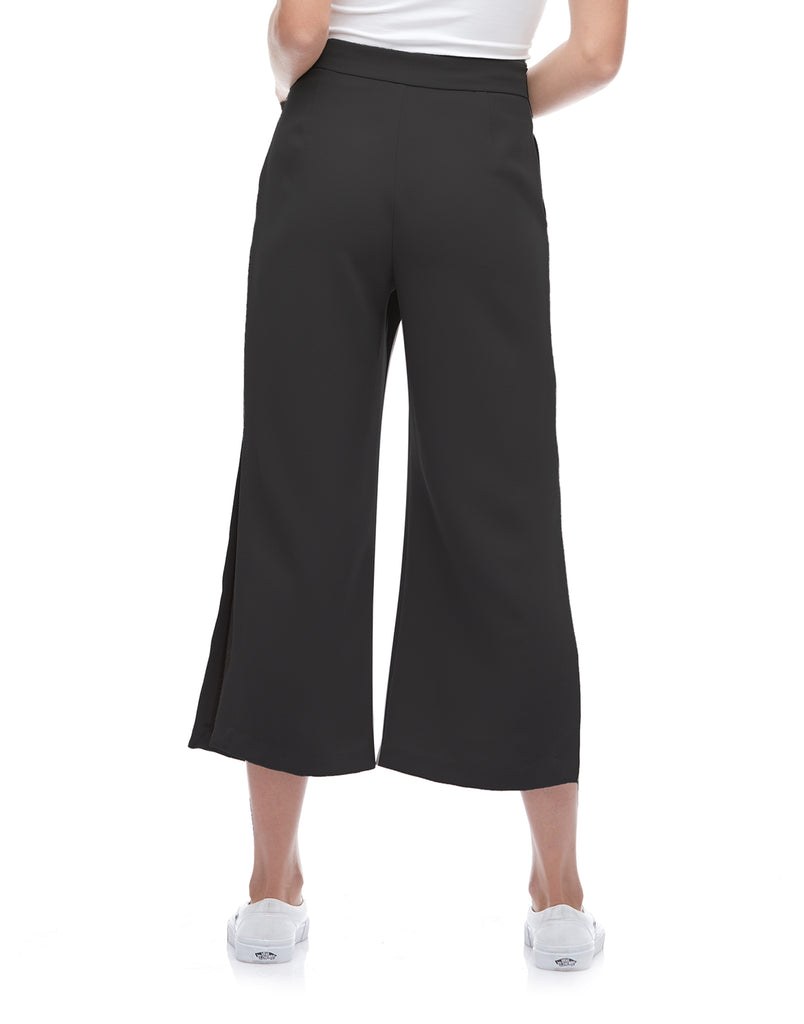 PANTALON LILY COUPE TRÈS ÉVASÉE / Noir