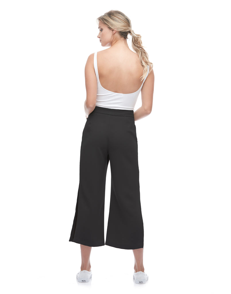 PANTALON LILY COUPE TRÈS ÉVASÉE / Noir