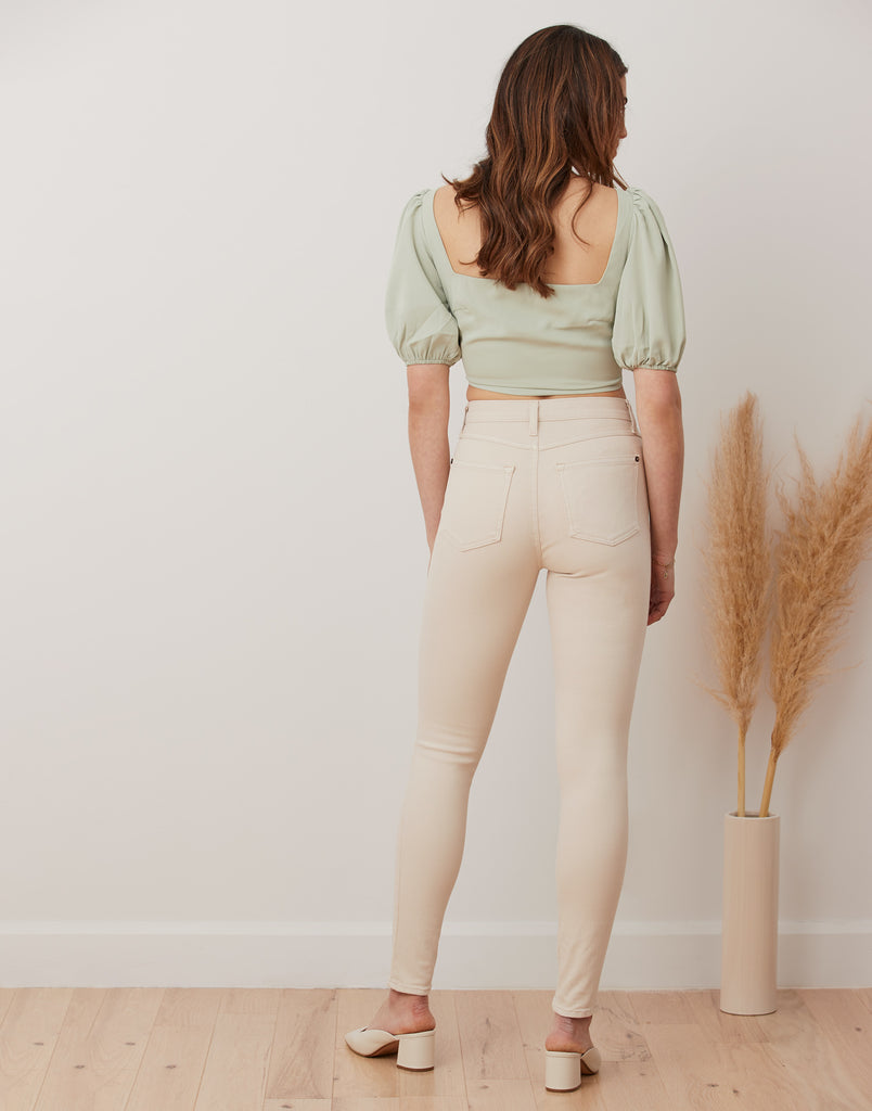 JEANS RACHEL COUPE ÉTROITE / Tapioca