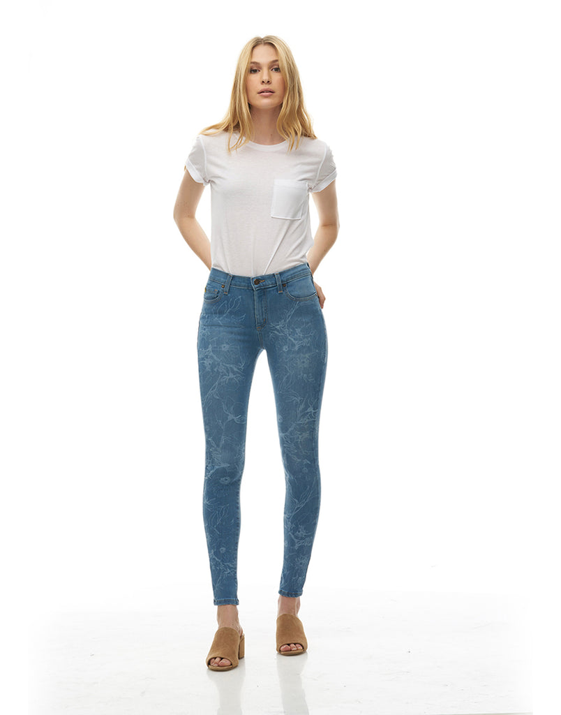 JEANS RACHEL COUPE ÉTROITE / Flower power