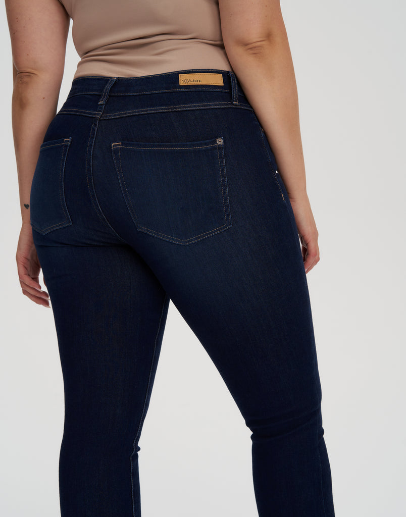 jeans coupe étroite indigo foncé