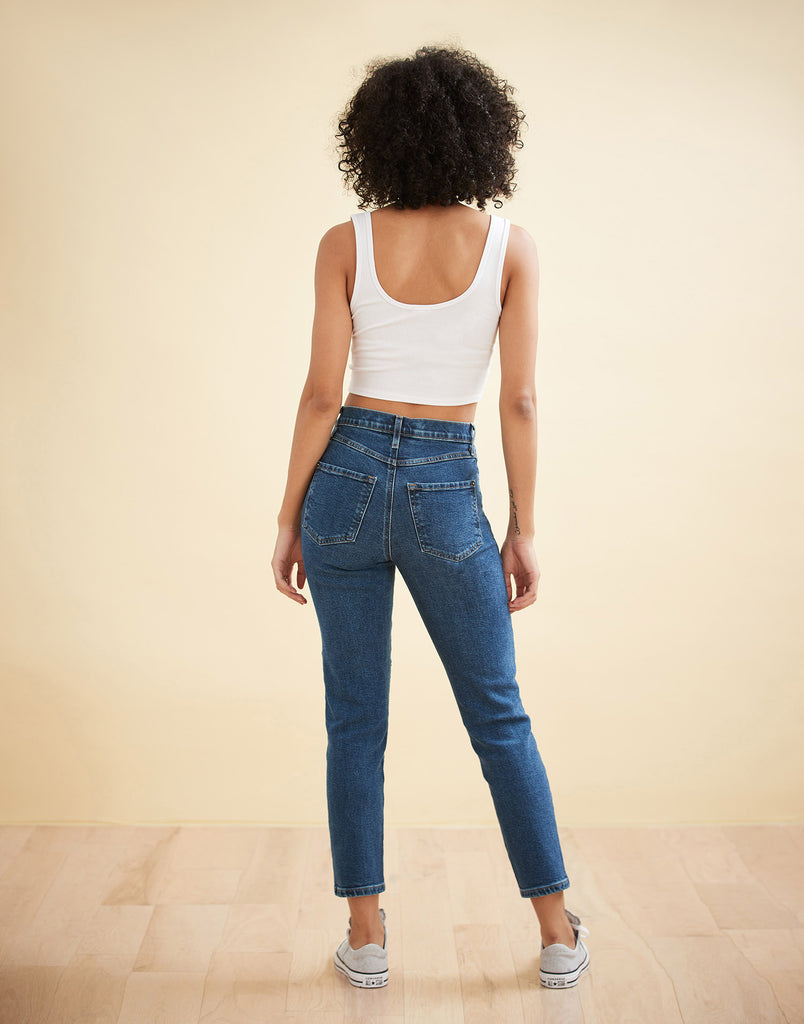 TAILLE HAUTE / EMILY COUPE AJUSTÉE / BARBUDA / 27"