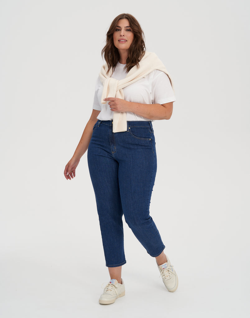 JEANS EMILY COUPE AJUSTÉE / BARBUDA