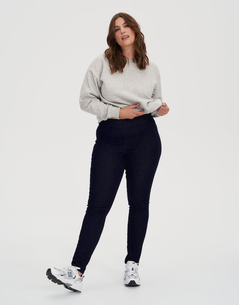 TAILLE HAUTE / RACHEL COUPE ÉTROITE / JEGGING À ENFILER PRAGUE / LONGUEUR 30"