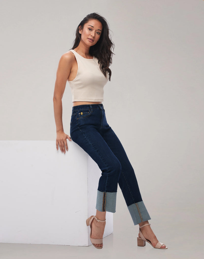 JEANS CHLOÉ COUPE DROITE / Moonlight