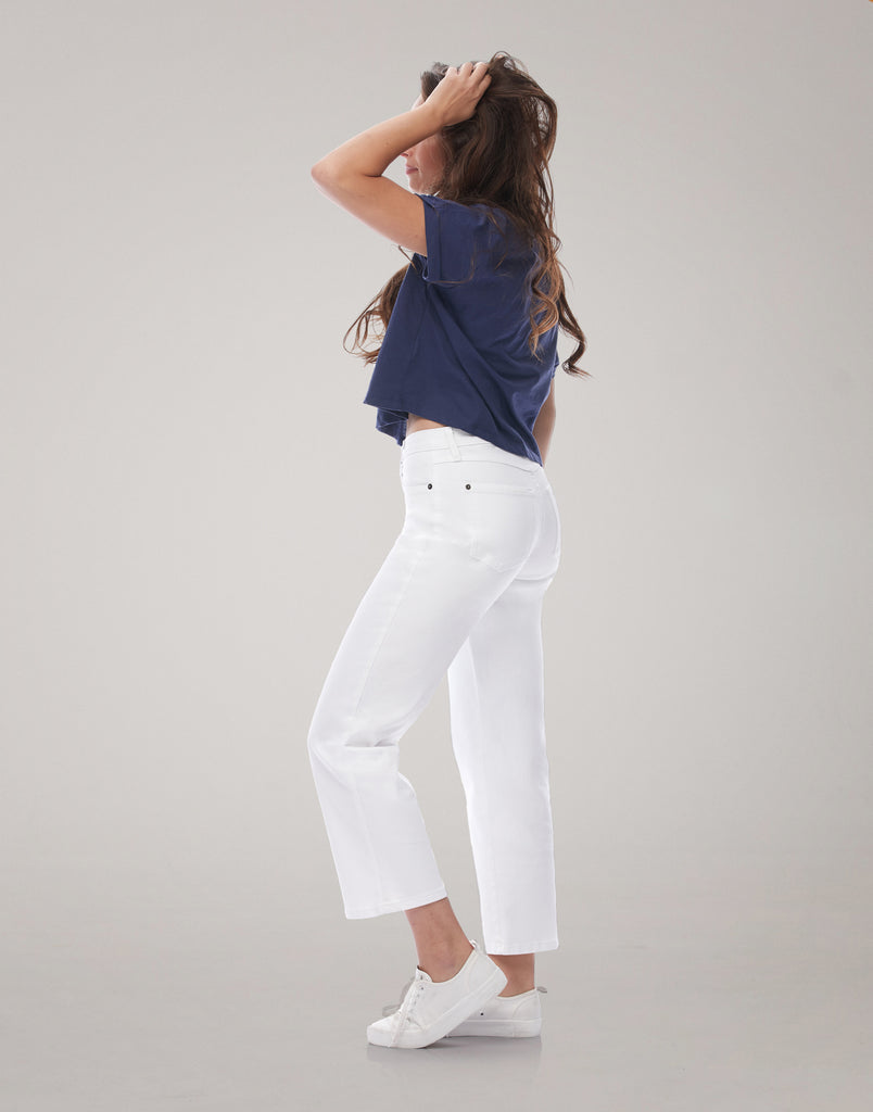 JEANS CHLOÉ COUPE DROITE / White