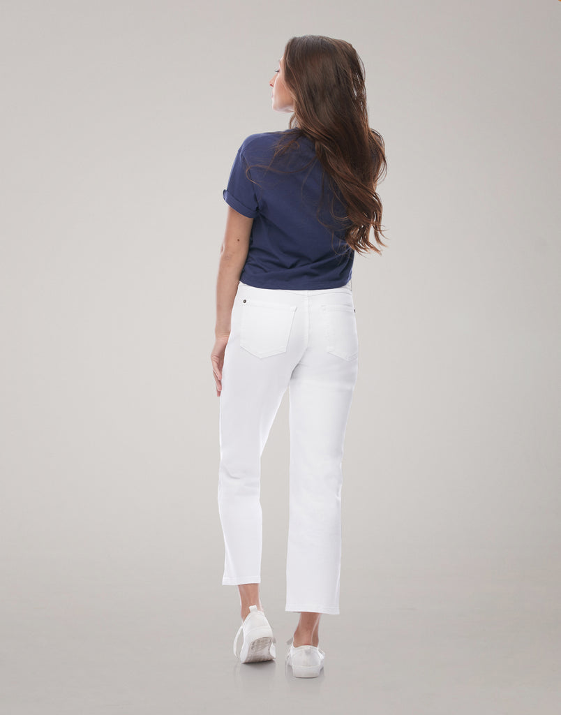JEANS CHLOÉ COUPE DROITE / White