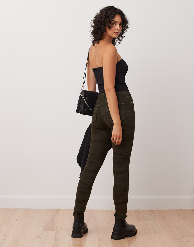 JEANS RACHEL COUPE ÉTROITE / TRUE CAMO