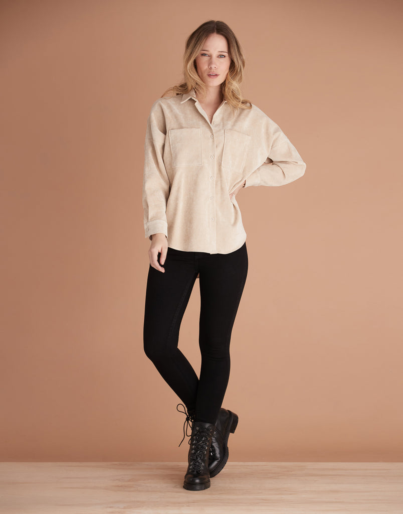 TAILLE HAUTE / RACHEL COUPE ÉTROITE / BLACKOUT