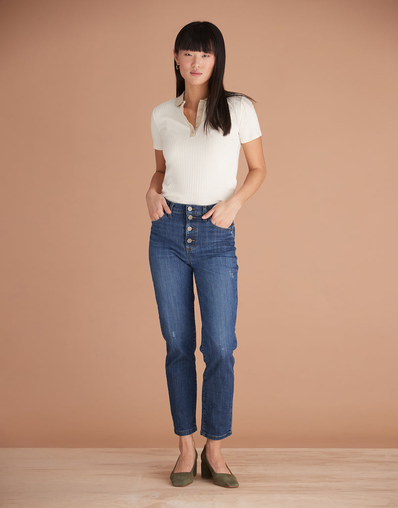 JEANS EMILY COUPE AJUSTÉE / CABO