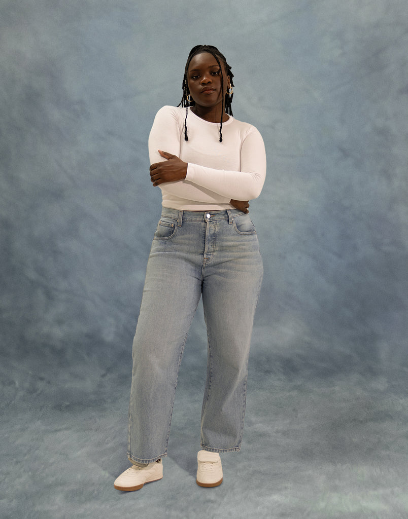 JEANS CHLOE COUPE DROITE / MELROSE