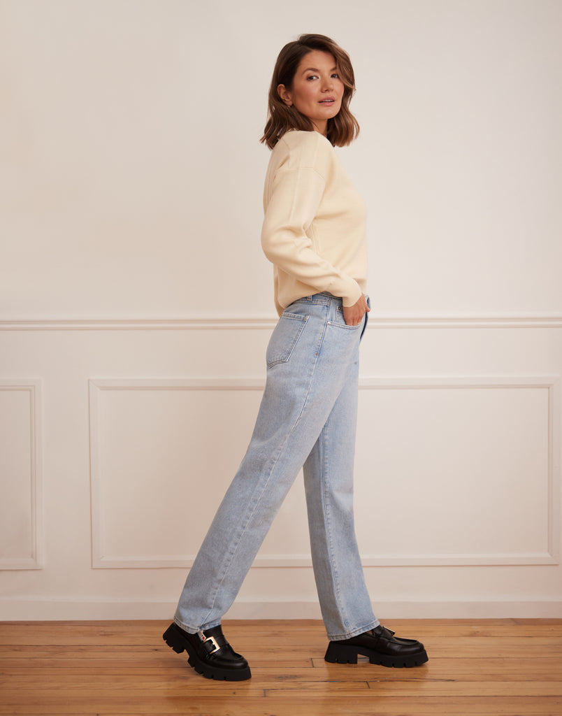 JEANS CHLOÉ COUPE DROITE / KENNEDY