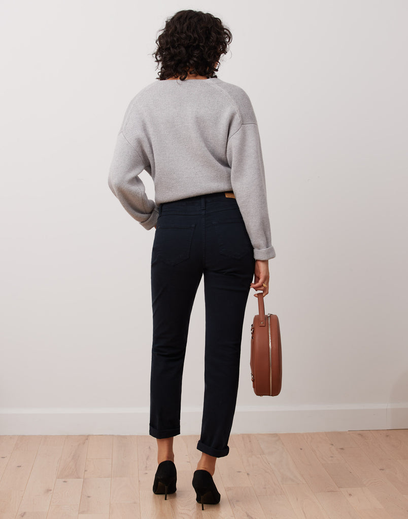 JEANS MALIA COUPE DÉCONTRACTÉE / BLUE GRAPHITE